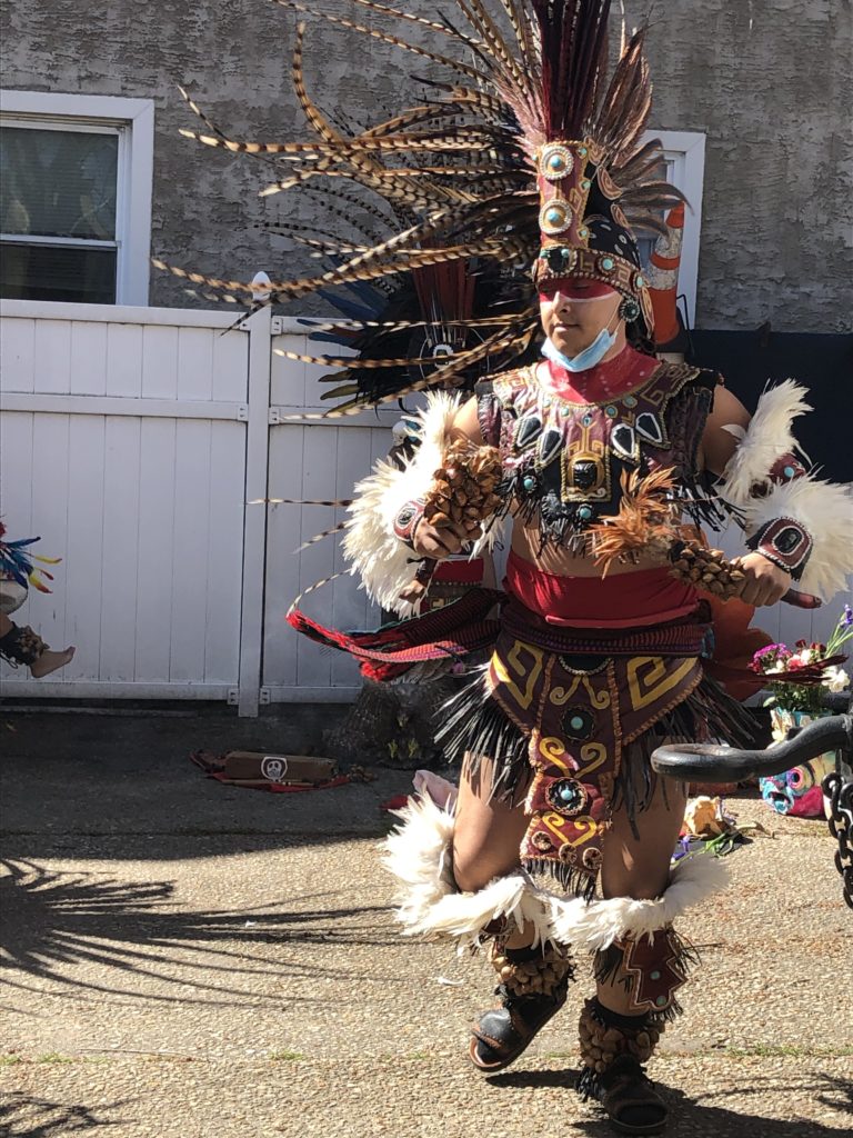Aztec dancer